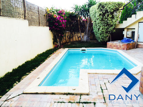 Residential Ground Floor Apartment For Rent Furnished in Katameya Heights Great Cairo Egypt